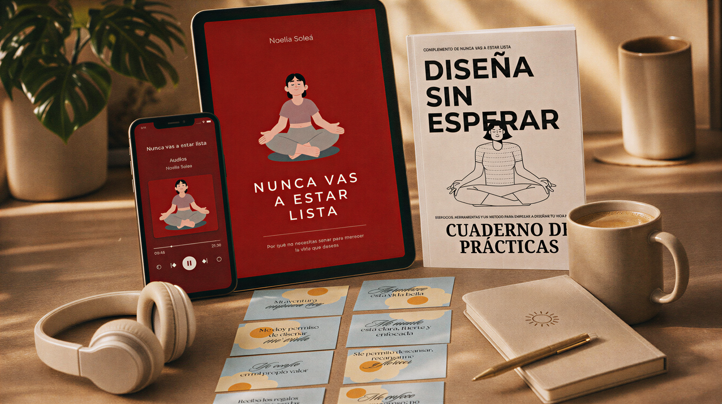 Libro +  Cuaderno de práctica + 7 audio decretos + Oráculo